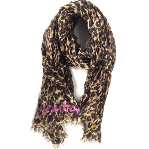 louis vuitton replica scarf leopard|louis vuitton leopard scarf price.